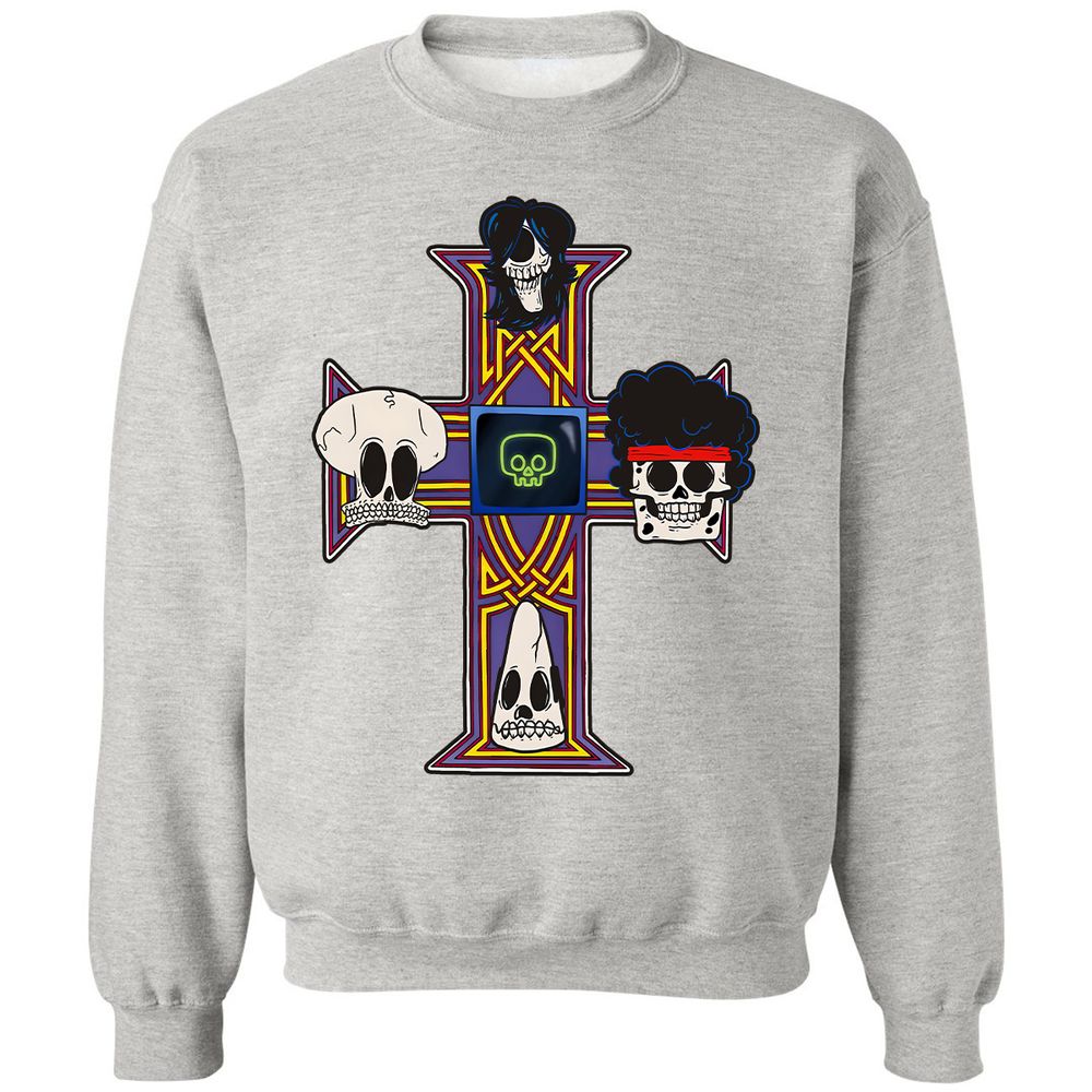 Classic Unisex Sweatshirt - V136VAW3 - Ash - 8