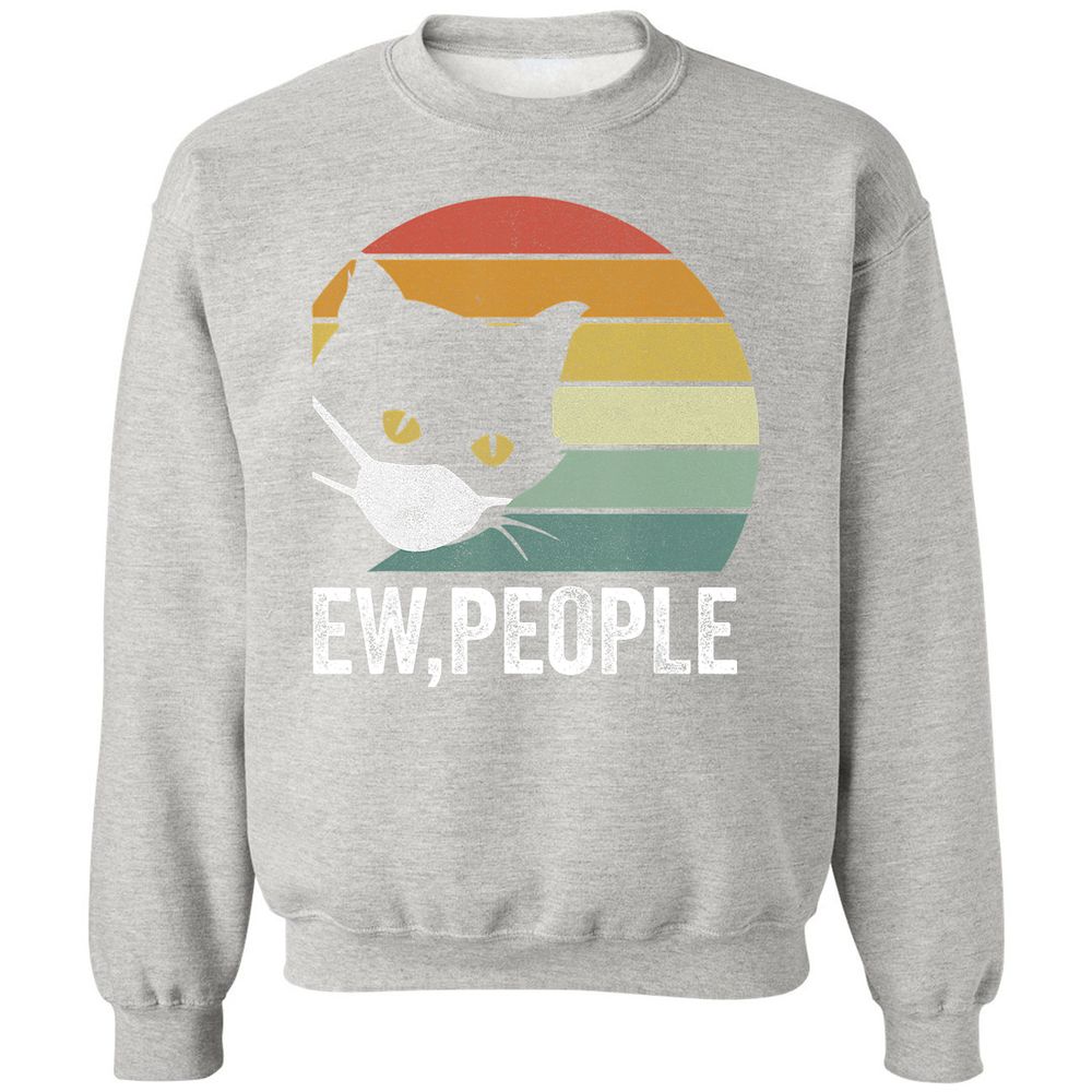 Classic Unisex Sweatshirt - QRWFNPU2 - Ash - 8