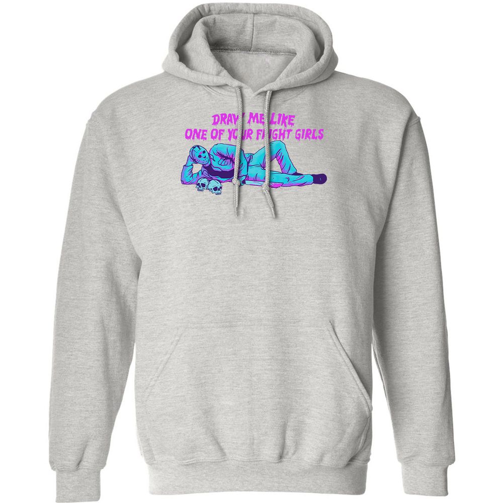 Classic Unisex Hoodie - ADYH8E9D - Ash - 8