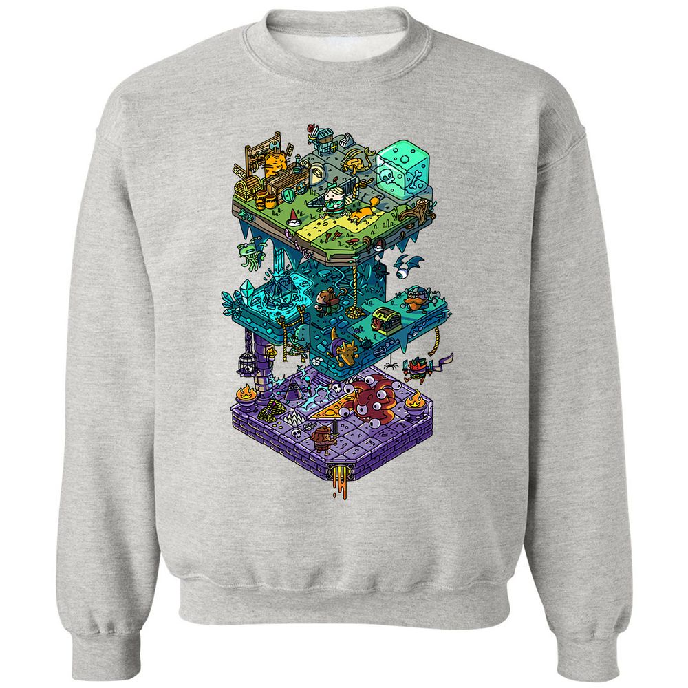 Classic Unisex Sweatshirt - YK5FSWK7 - Ash - 8