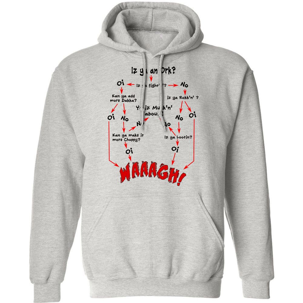 Classic Unisex Hoodie - D29QAR56 - Ash - 8
