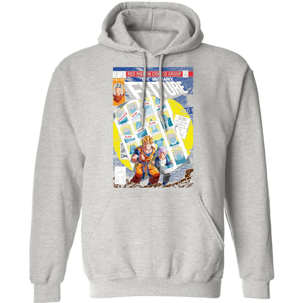 Classic Unisex Hoodie - TDD43BXV - Ash - 8