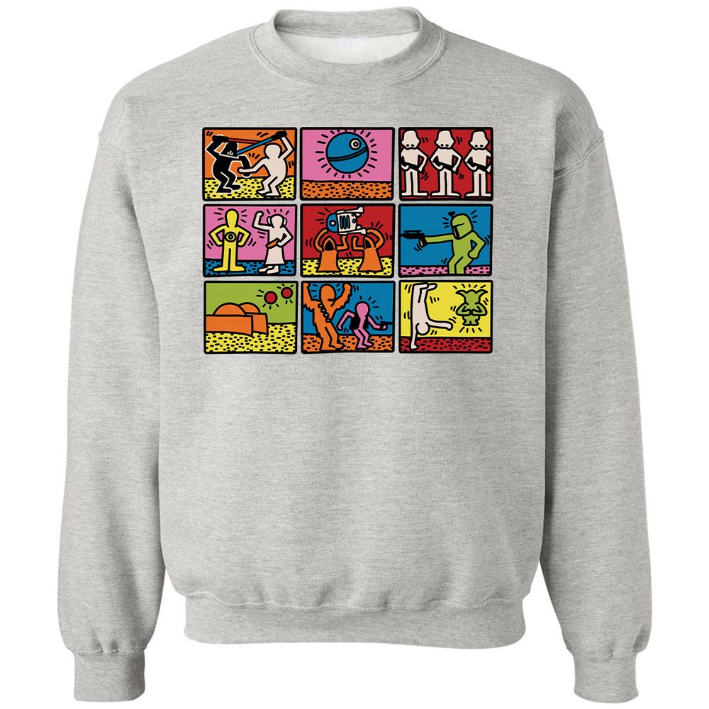 Classic Unisex Sweatshirt - ALLXRSSM - Ash - 8