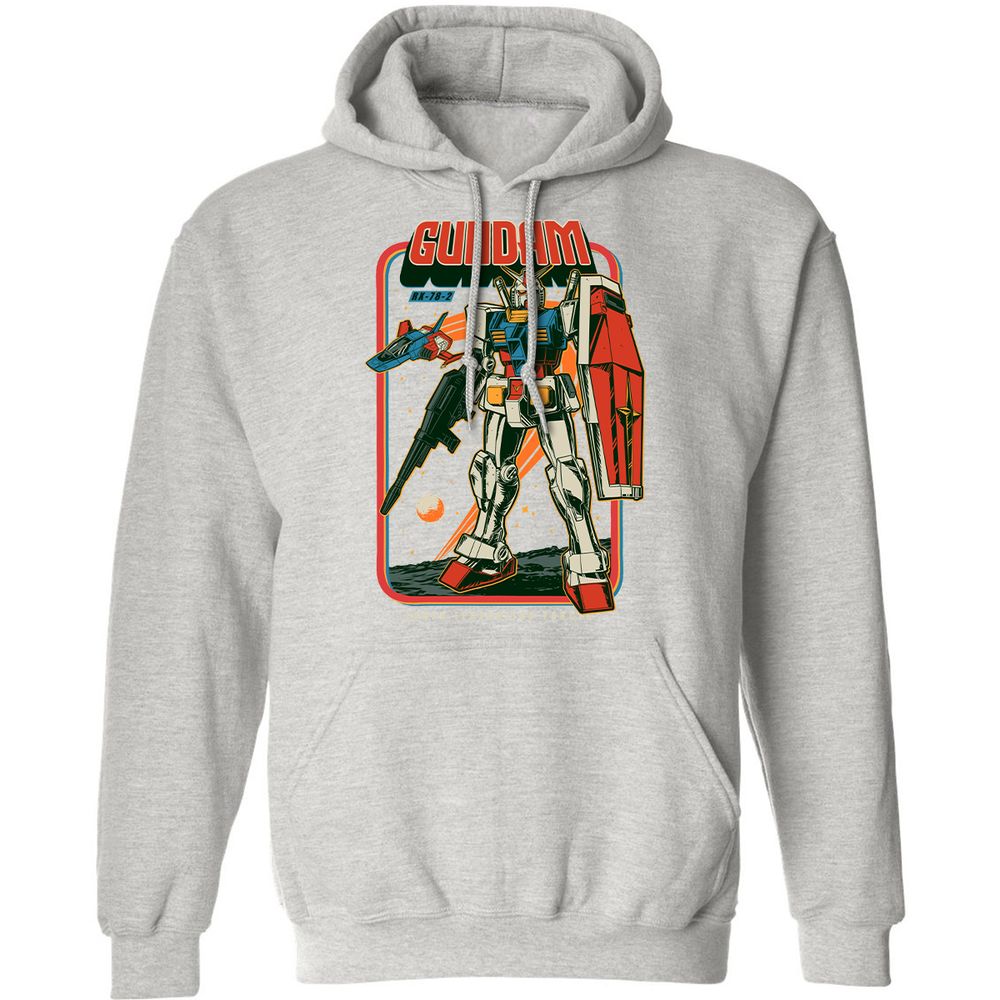 Classic Unisex Hoodie - LXW76KWU - Ash - 8