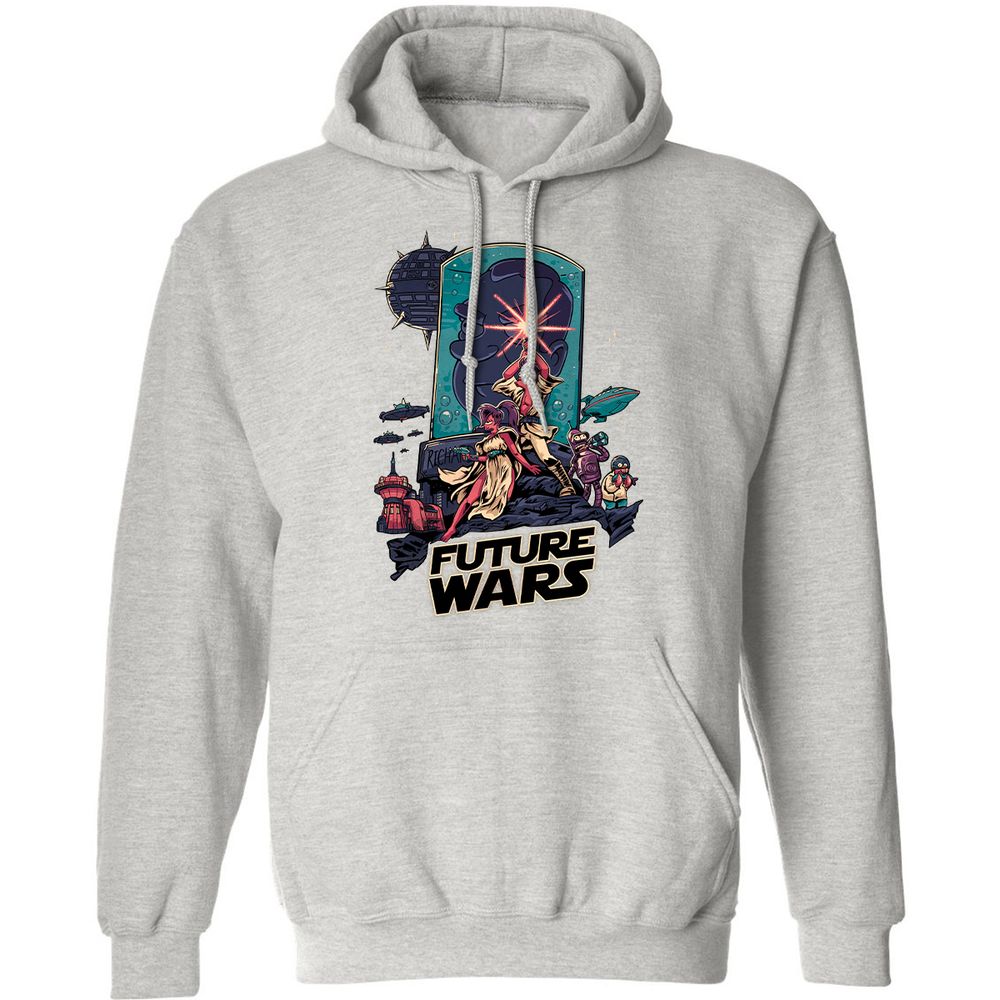 Classic Unisex Hoodie - RF8E6VBM - Ash - 8