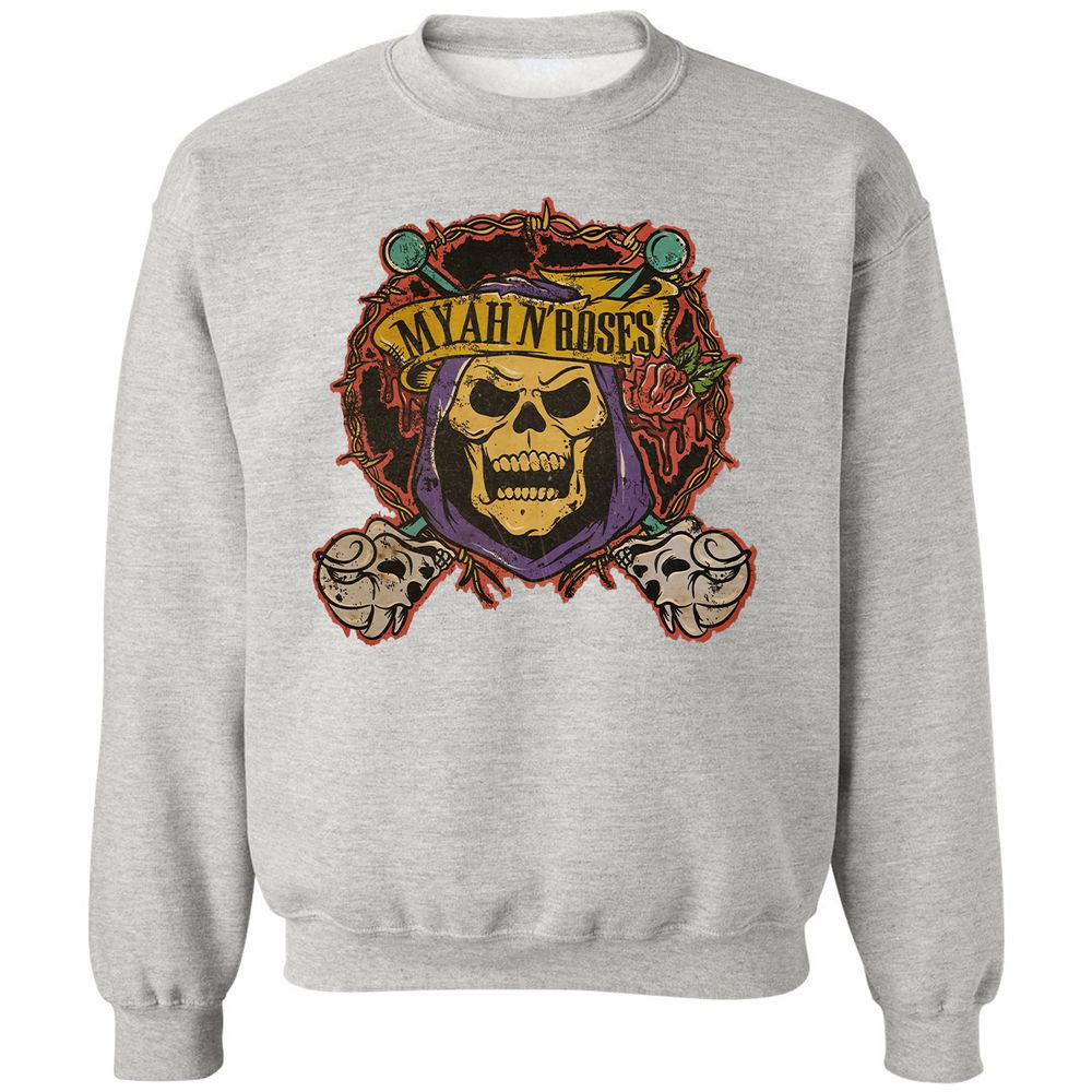 Classic Unisex Sweatshirt - BU78JJSU - Ash - 8