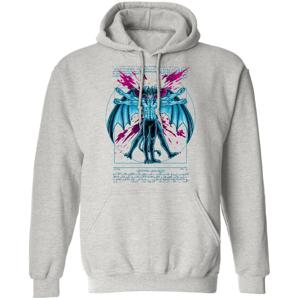 Classic Unisex Hoodie - 6E1ZY6ZL - Ash - 8