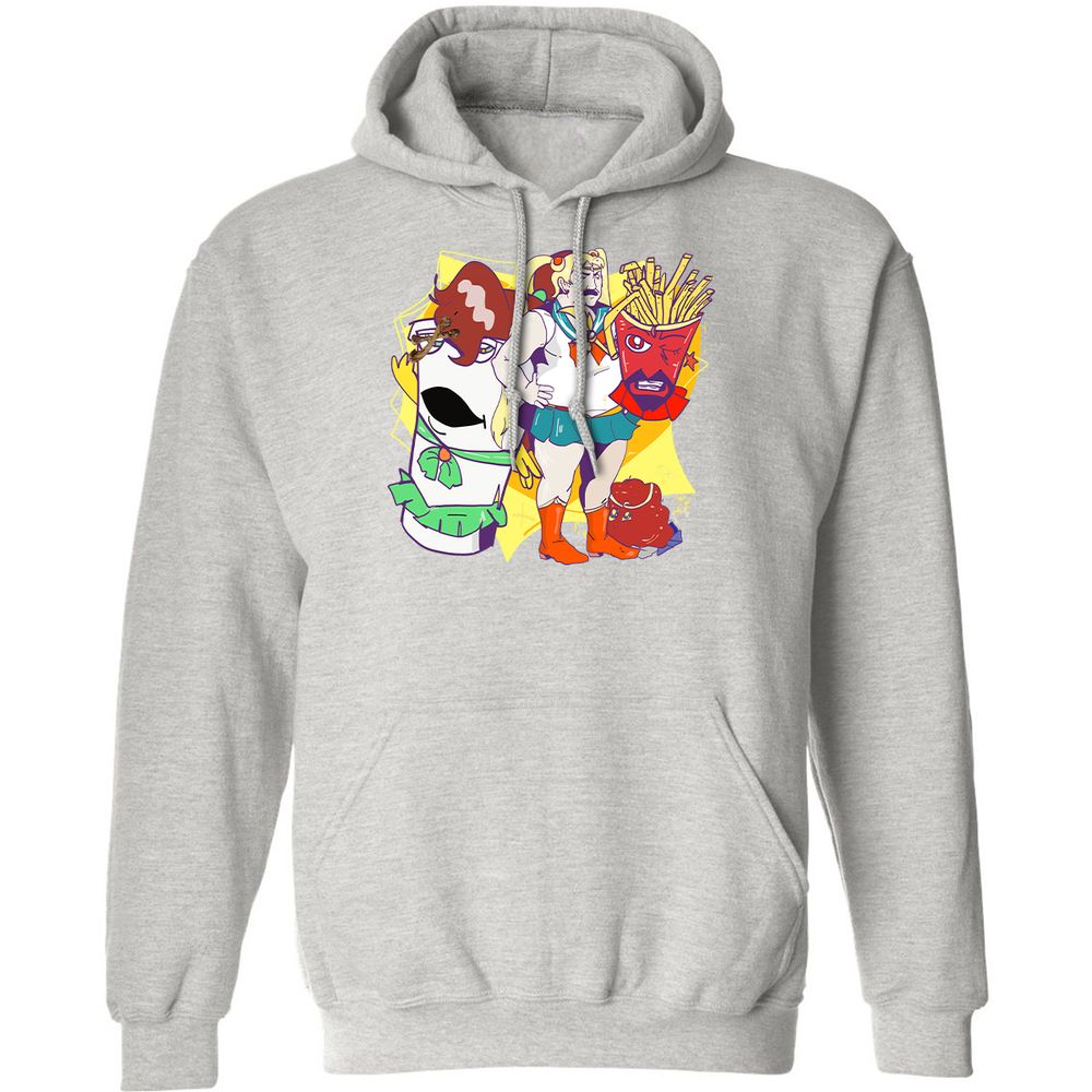 Classic Unisex Hoodie - PHYFE8DT - Ash - 8