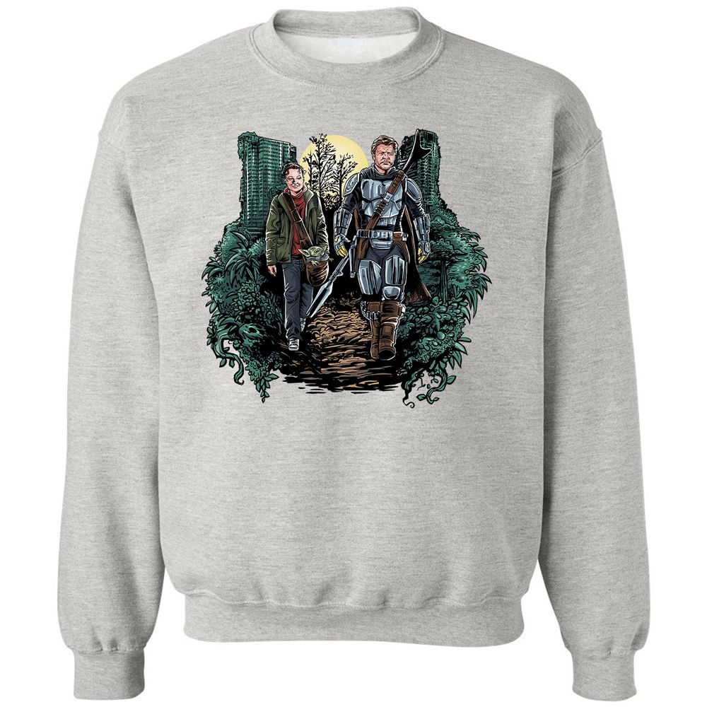 Classic Unisex Sweatshirt - NTAJ34GA - Ash - 8