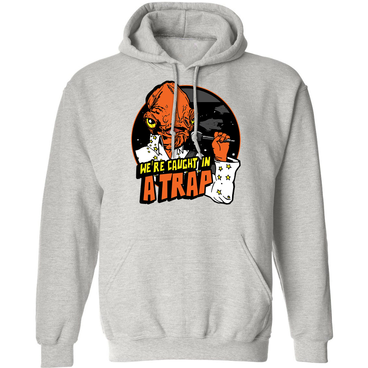 Classic Unisex Hoodie - WBCVYAA7 - Ash - 8