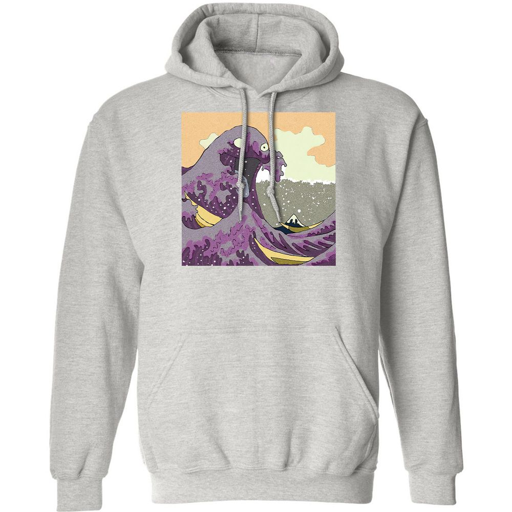 Classic Unisex Hoodie - 4L4QC9TS - Ash - 8