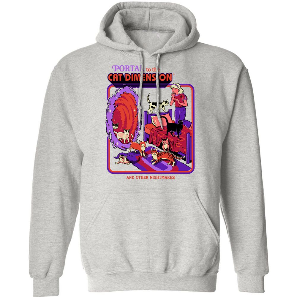 Classic Unisex Hoodie - 6QKG6DWX - Ash - 8