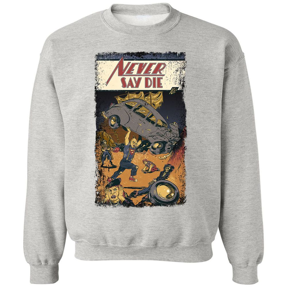 Classic Unisex Sweatshirt - FLZP8WA2 - Ash - 8