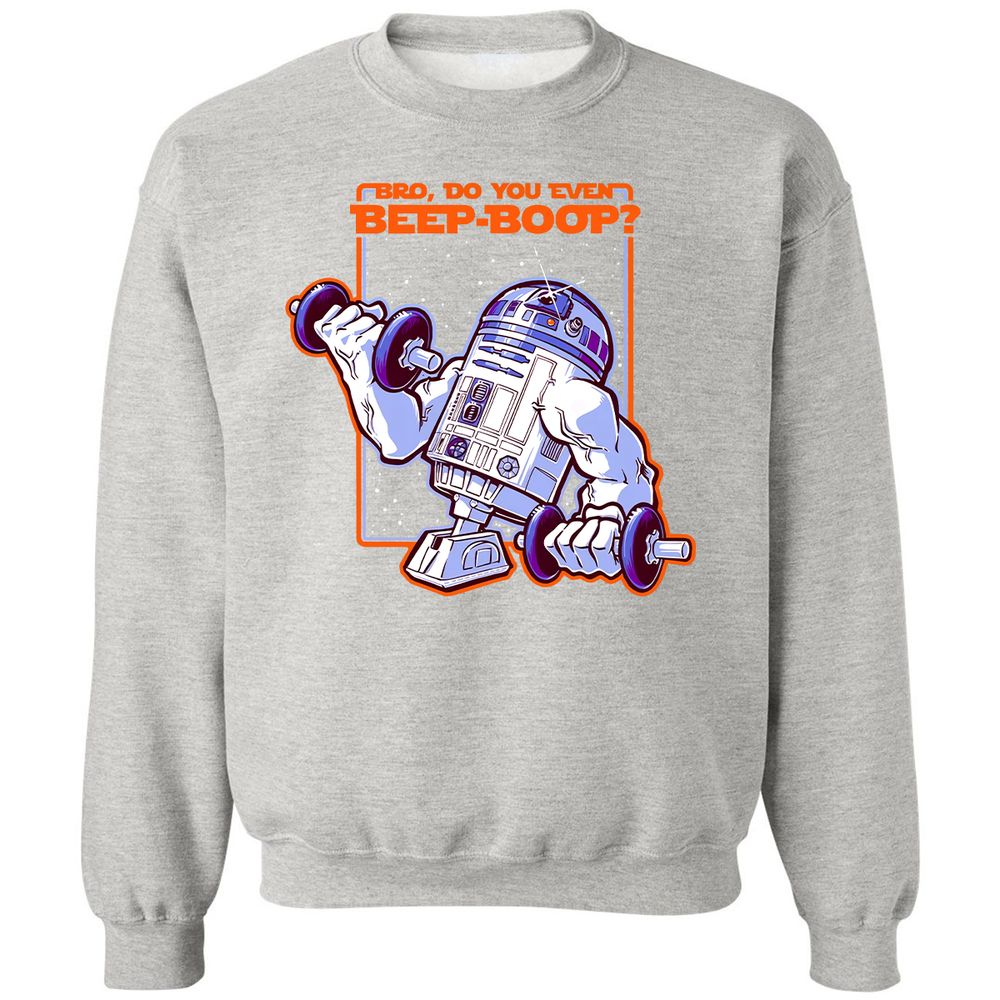 Classic Unisex Sweatshirt - C55MDFFB - Ash - 8