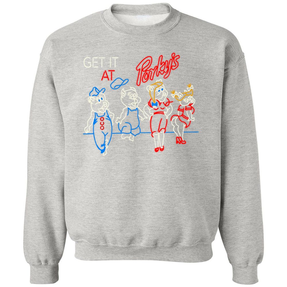 Classic Unisex Sweatshirt - EBQ6NGNK - Ash - 8
