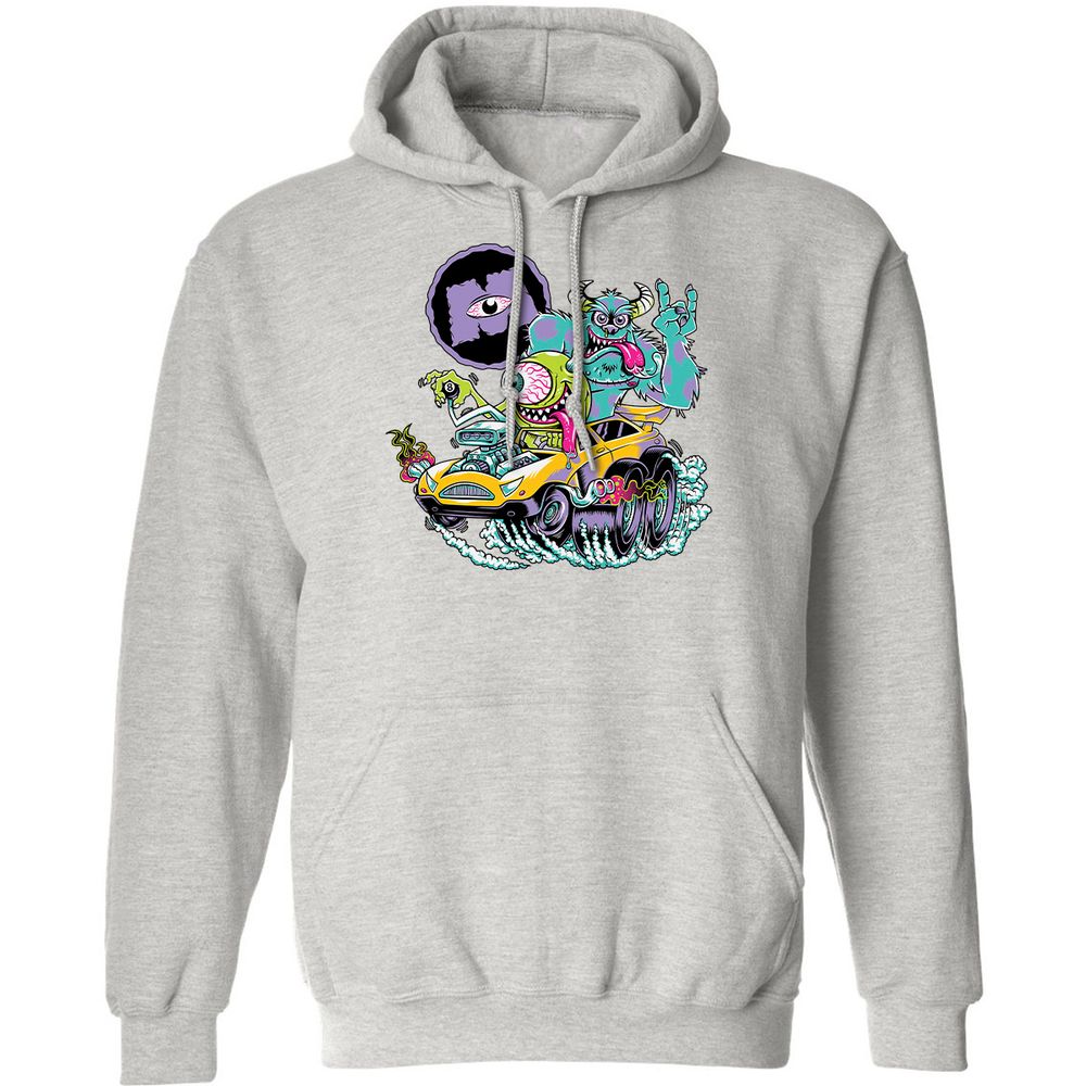 Classic Unisex Hoodie - GH3CM592 - Ash - 8