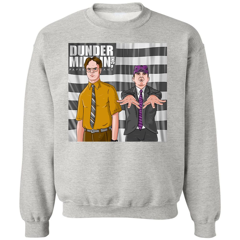 Classic Unisex Sweatshirt - D9J7MKQA - Ash - 8