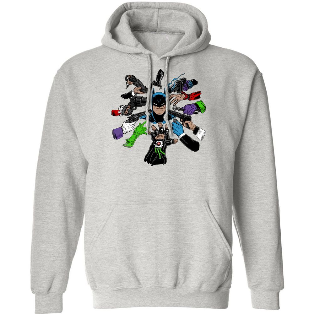 Classic Unisex Hoodie - QN5X163F - Ash - 8