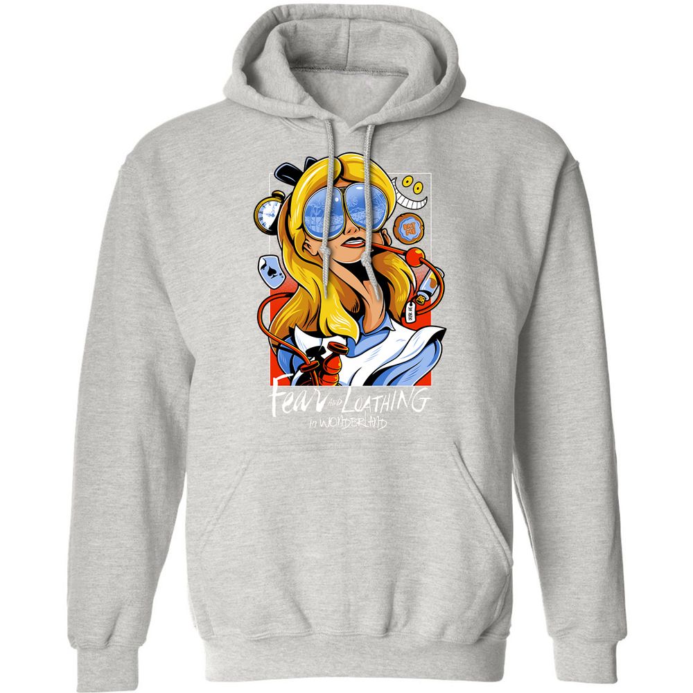 Classic Unisex Hoodie - Y8HKLN23 - Ash - 8