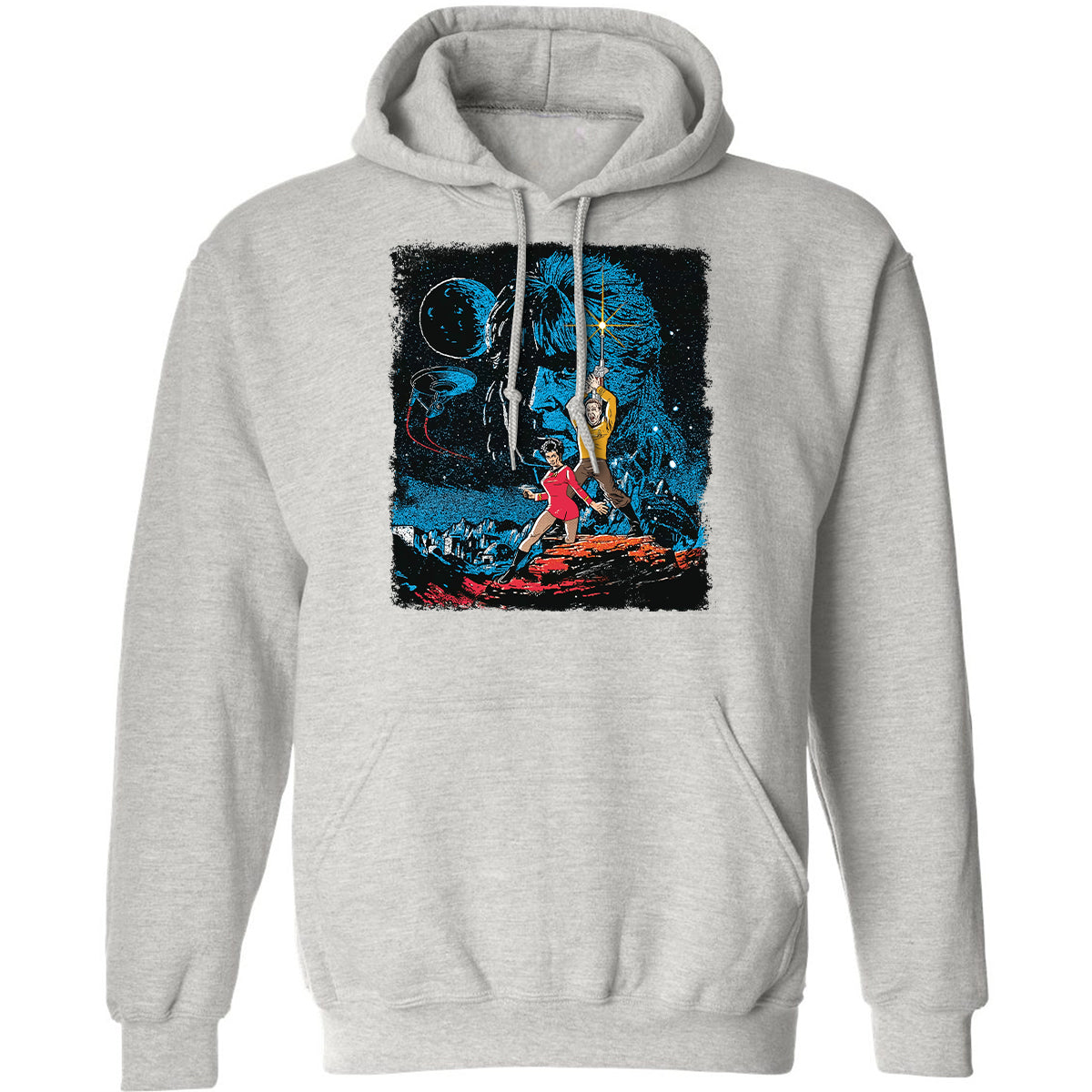 Classic Unisex Hoodie - AMXBF1TB - Ash - 8