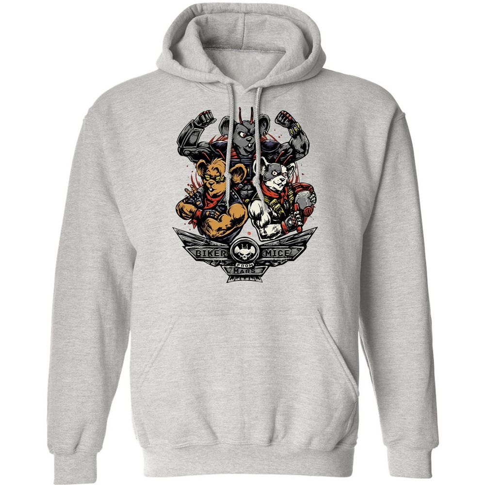 Classic Unisex Hoodie - 6LGWBRS7 - Ash - 8