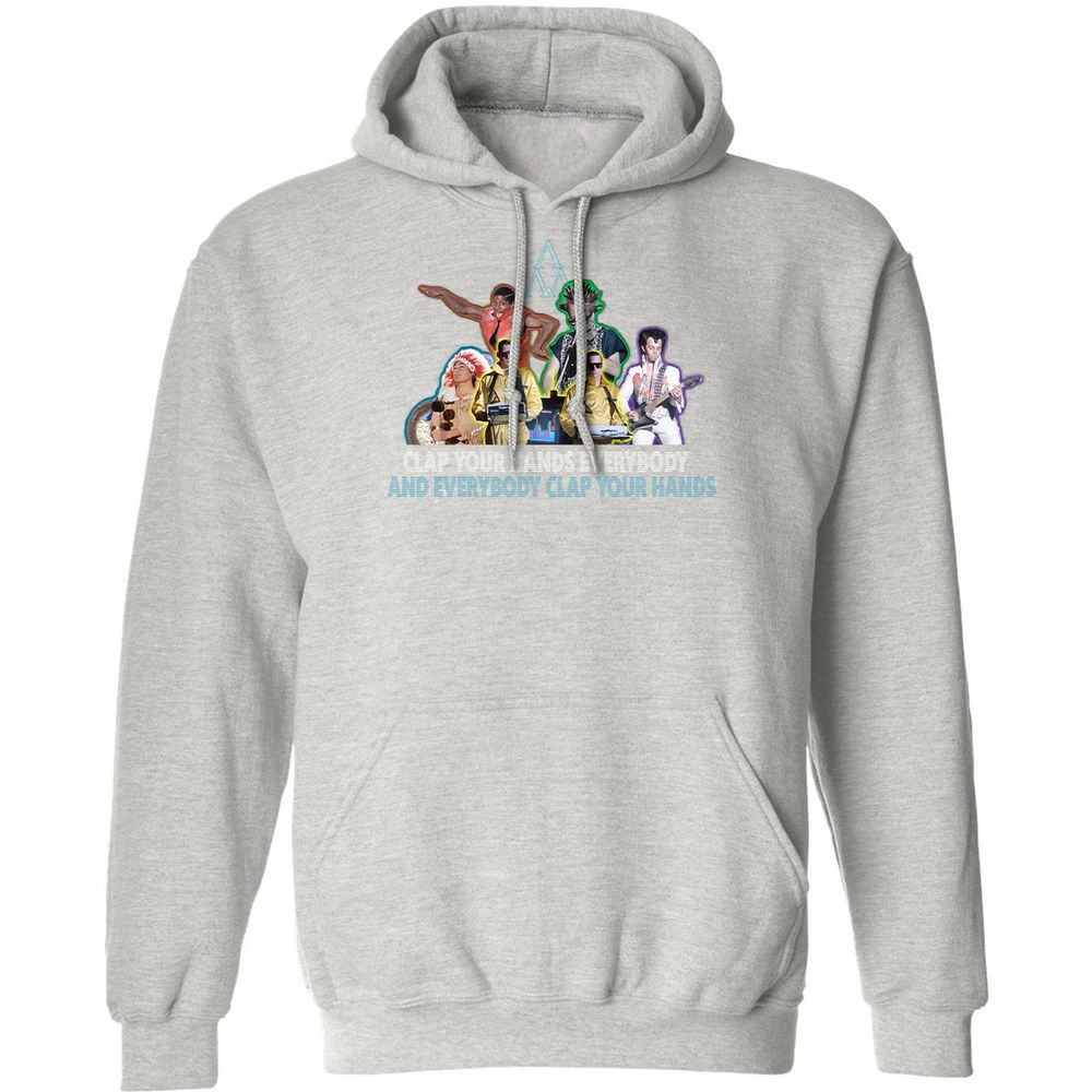 Classic Unisex Hoodie - P3VK1GRW - Ash - 8