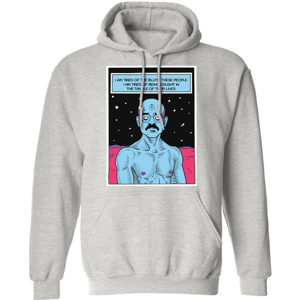 Classic Unisex Hoodie - KM1ZRNDQ - Ash - 8