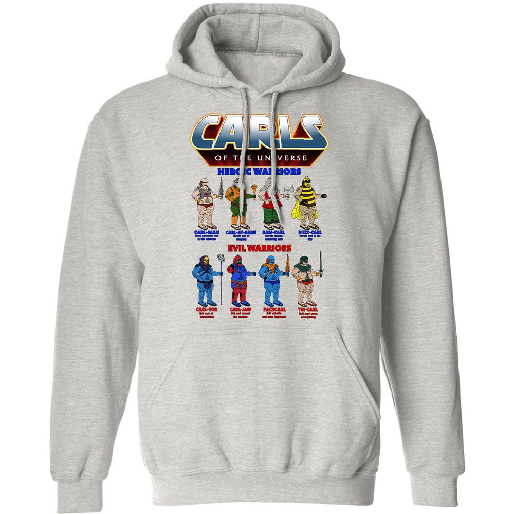 Classic Unisex Hoodie - KQAQHF65 - Ash - 8