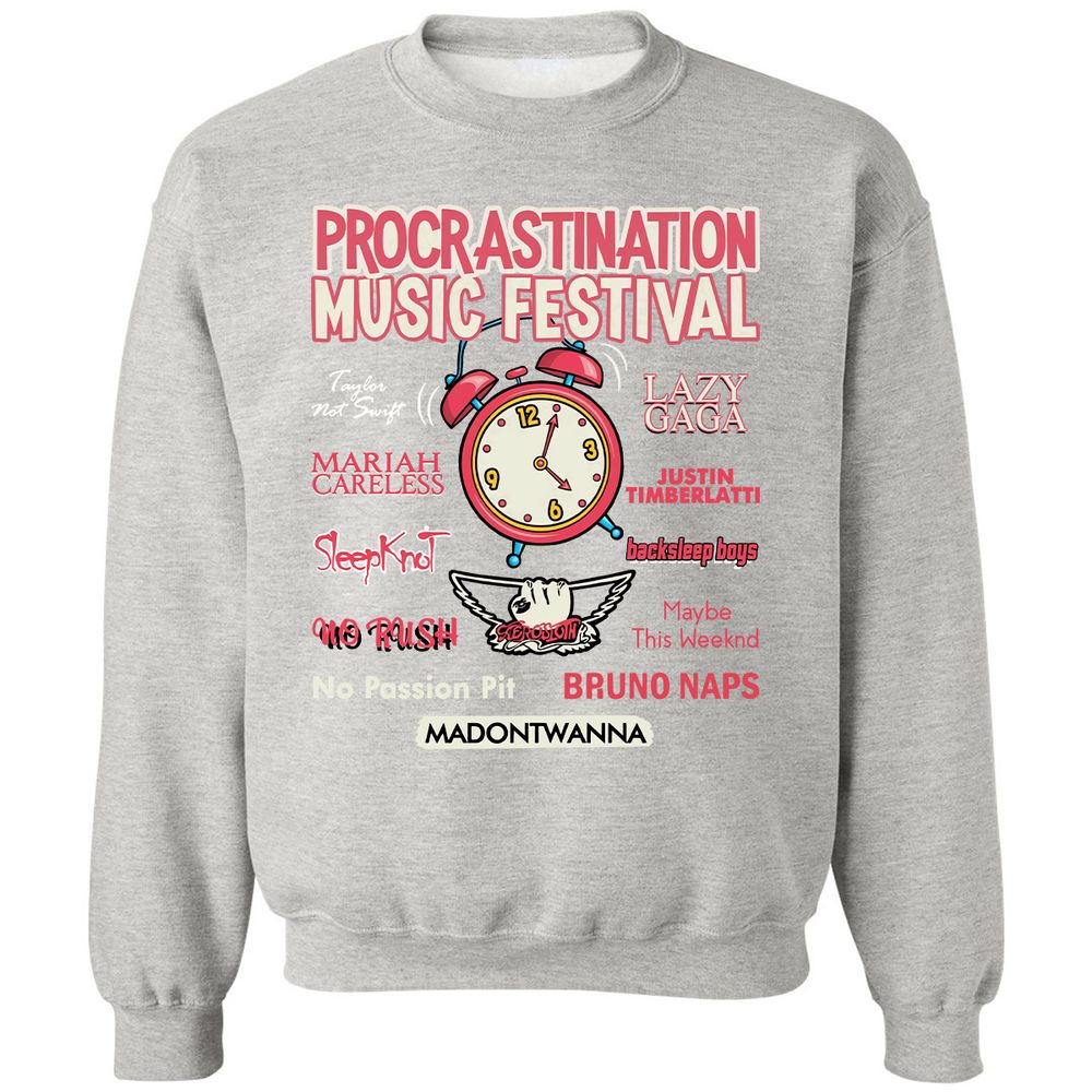 Classic Unisex Sweatshirt - L65V62U8 - Ash - 8