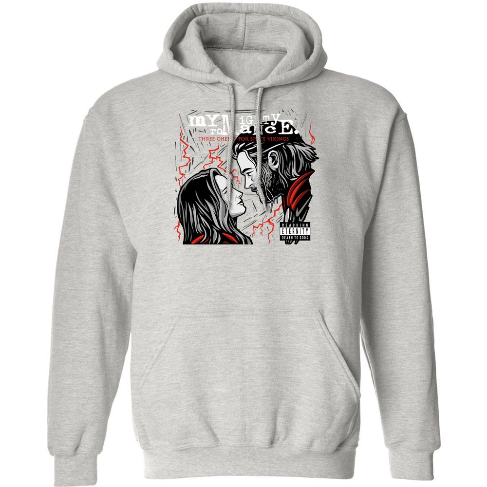 Classic Unisex Hoodie - 381L2CHV - Ash - 8