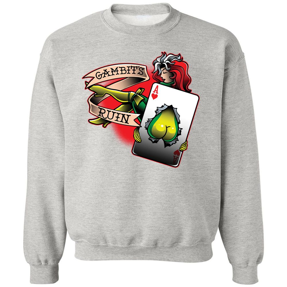 Classic Unisex Sweatshirt - XKM4TRAJ - Ash - 8