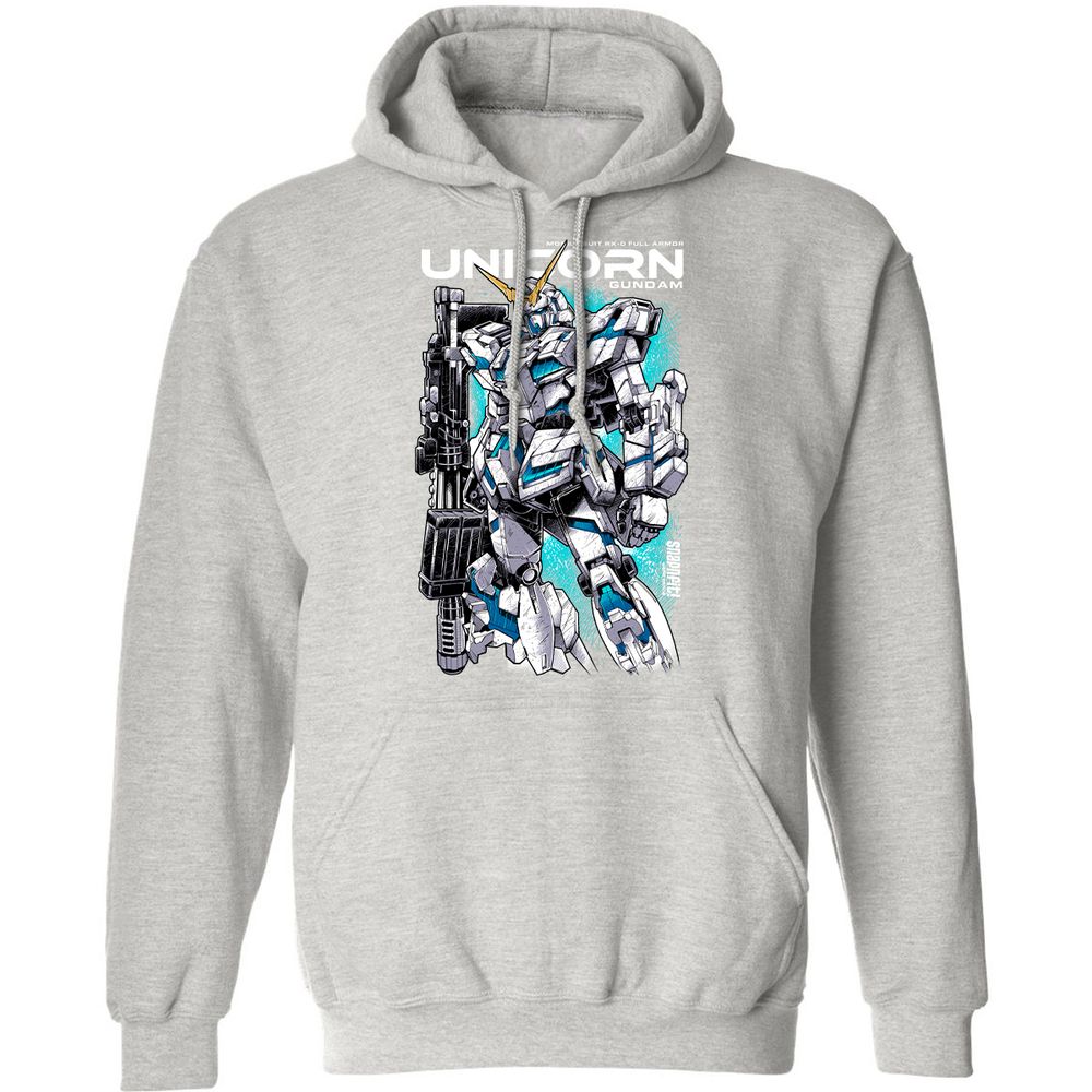 Classic Unisex Hoodie - 5GQCJ93D - Ash - 8