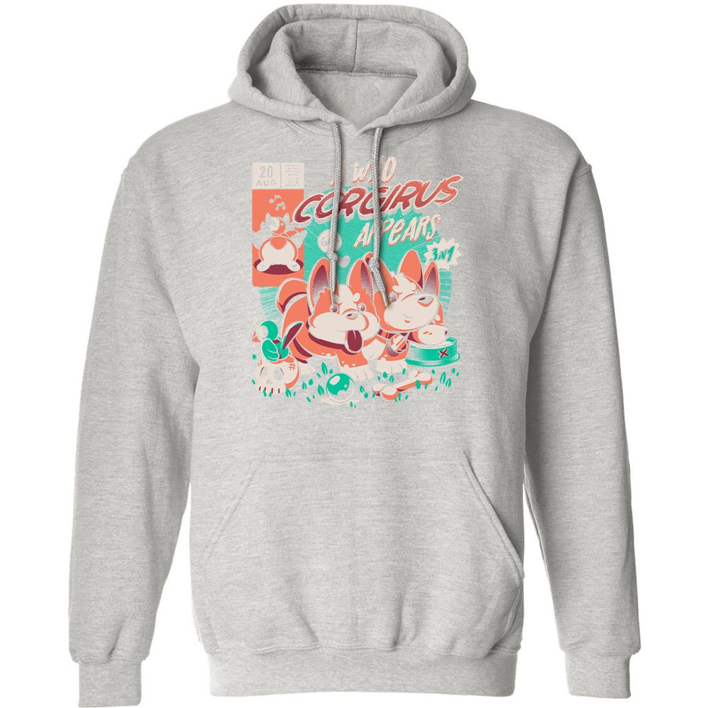 Classic Unisex Hoodie - UUYA156A - Ash - 8