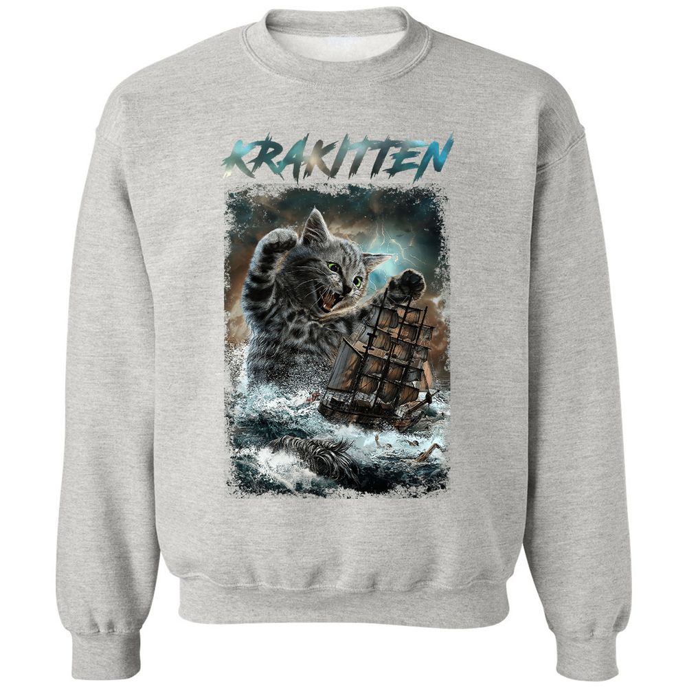 Classic Unisex Sweatshirt - 255ZG5QG - Ash - 8