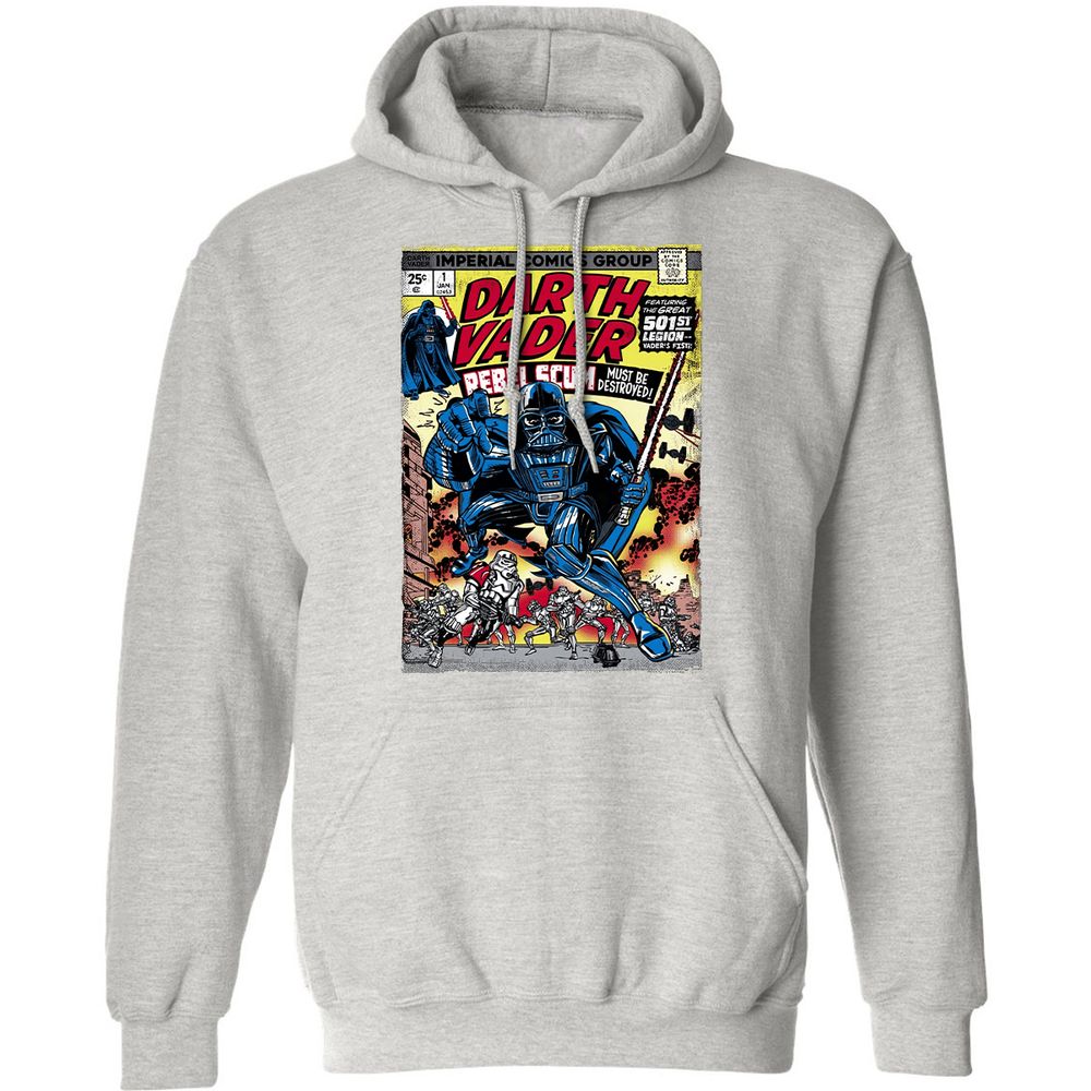 Classic Unisex Hoodie - 2HT2W6V6 - Ash - 8