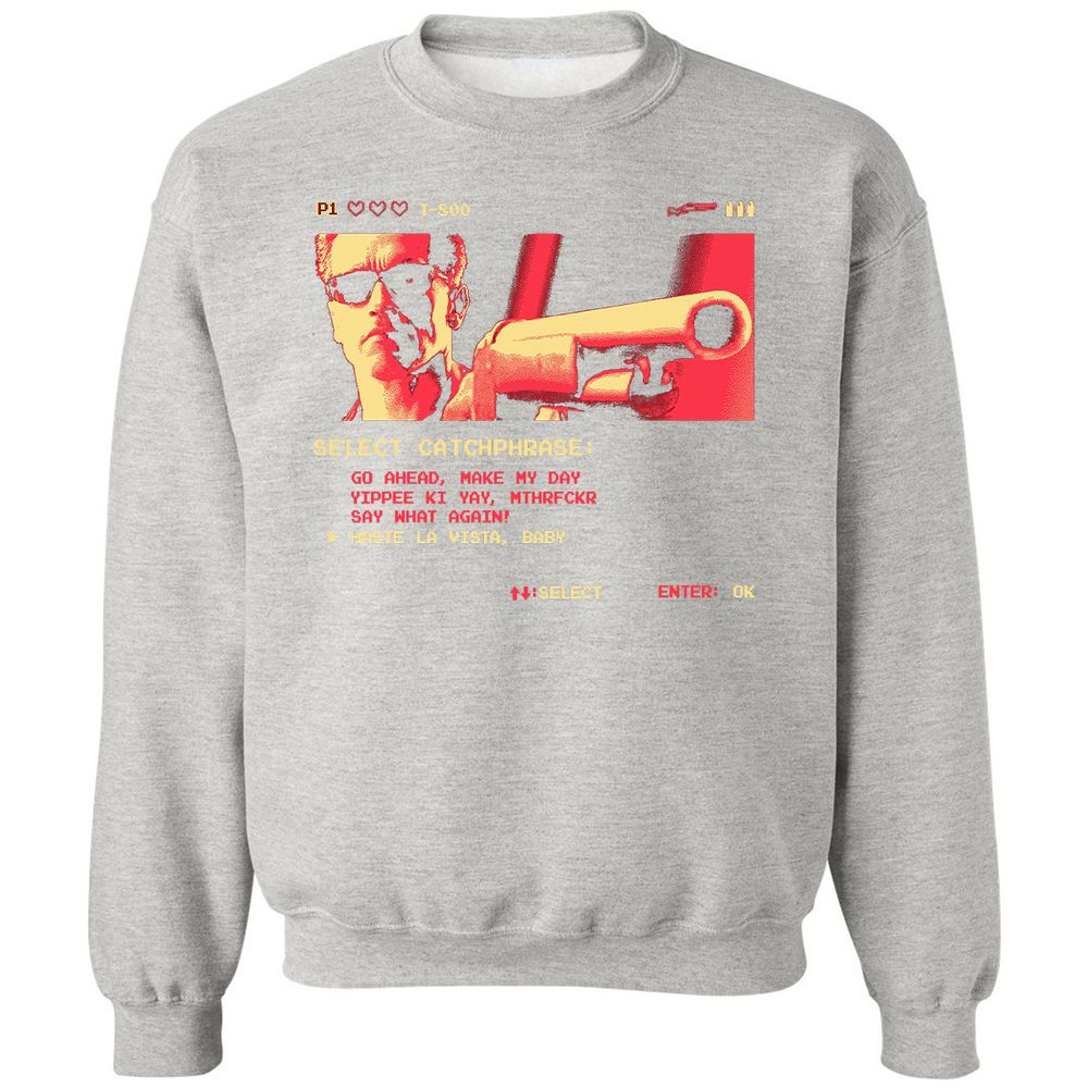 Classic Unisex Sweatshirt - GQDBRJ12 - Ash - 8