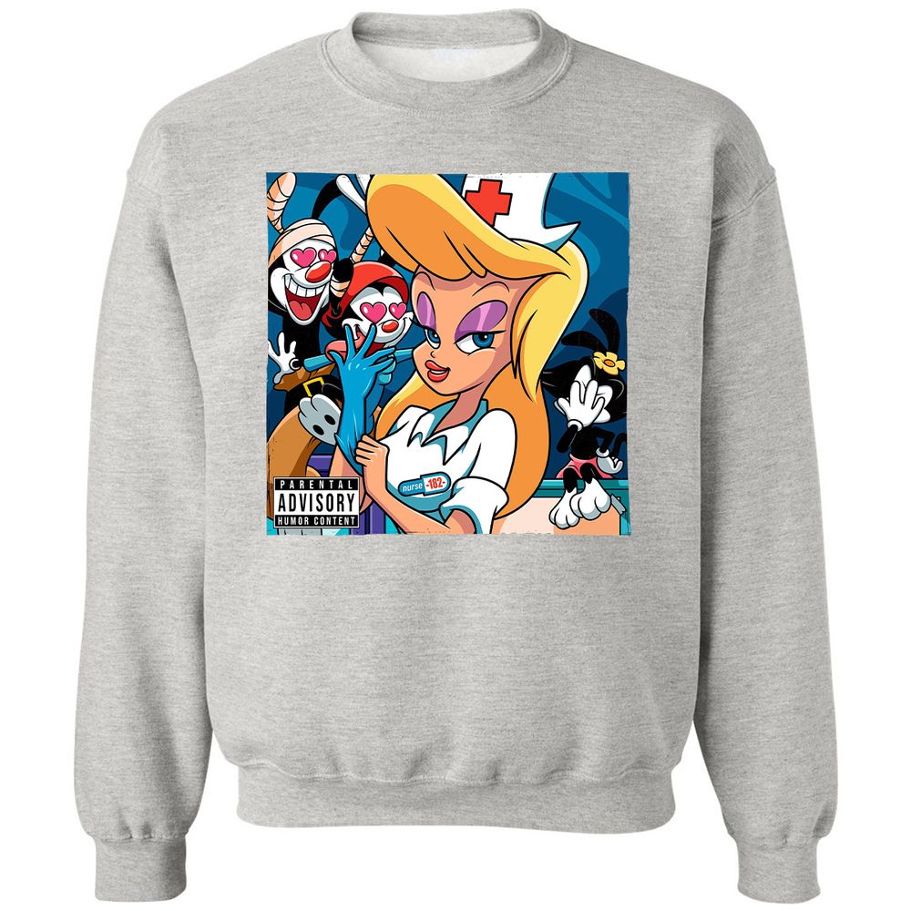 Classic Unisex Sweatshirt - R5LVDKQW - Ash - 8