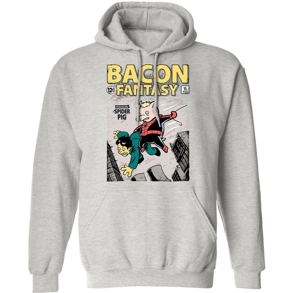 Classic Unisex Hoodie - NTSJF5RT - Ash - 8