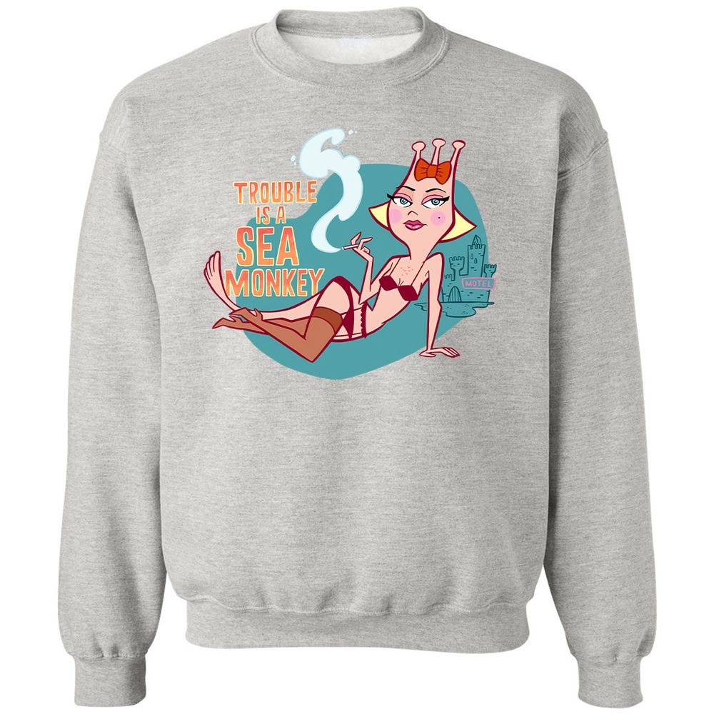Classic Unisex Sweatshirt - 6X2RYR7D - Ash - 8