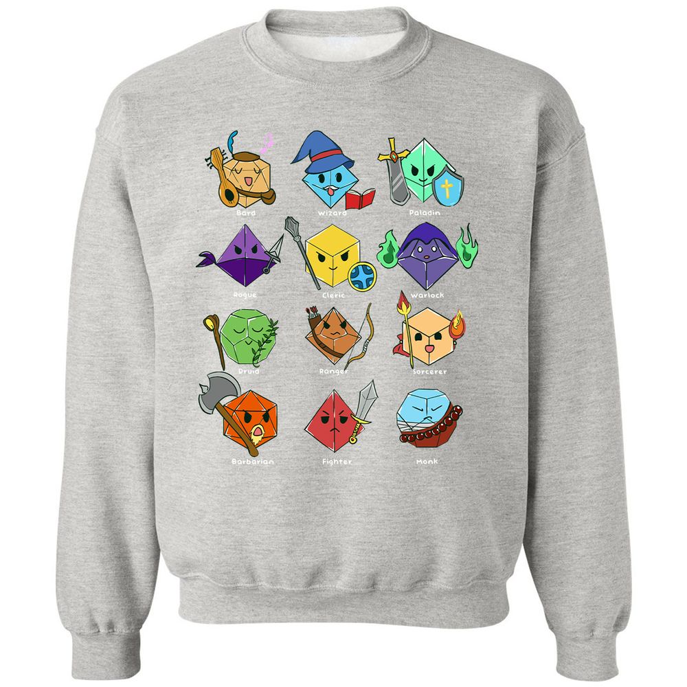 Classic Unisex Sweatshirt - LTE383A8 - Ash - 8