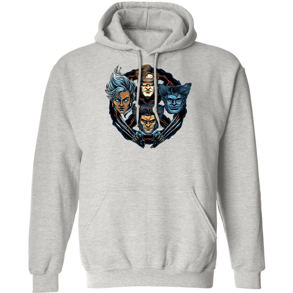 Classic Unisex Hoodie - P9LPDML3 - Ash - 8