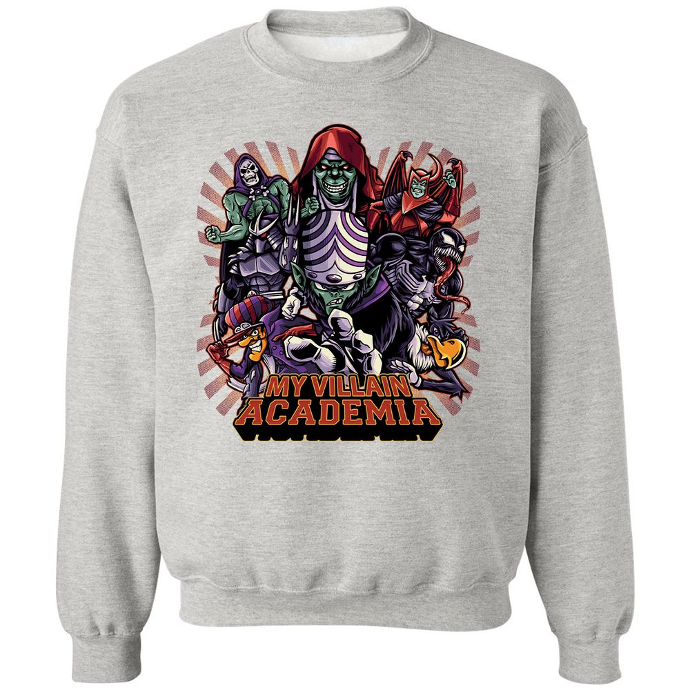 Classic Unisex Sweatshirt - UJ9KK94G - Ash - 8