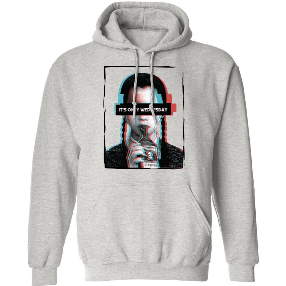 Classic Unisex Hoodie - Y54XDM5E - Ash - 8