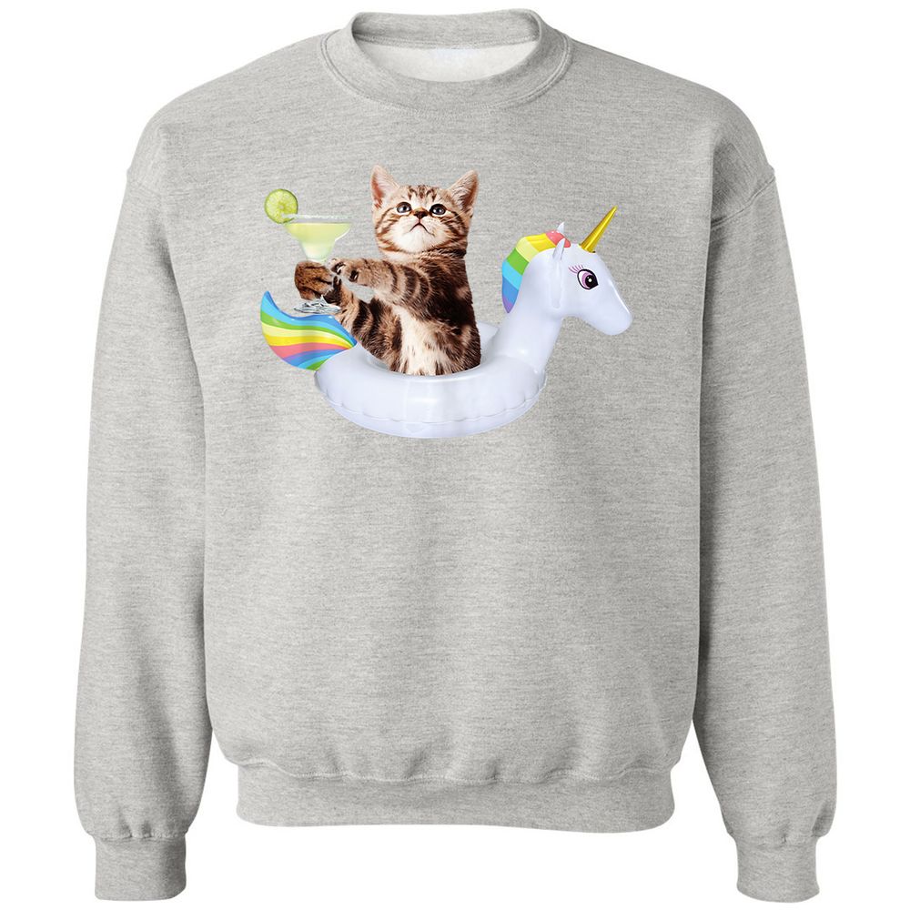 Classic Unisex Sweatshirt - VJBK6CFQ - Ash - 8