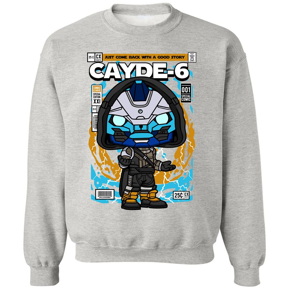 Classic Unisex Sweatshirt - BCQH9J48 - Ash - 8