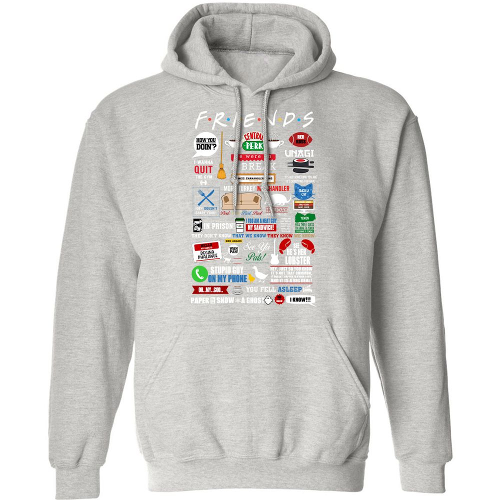 Classic Unisex Hoodie - QU5ZY4EX - Ash - 8