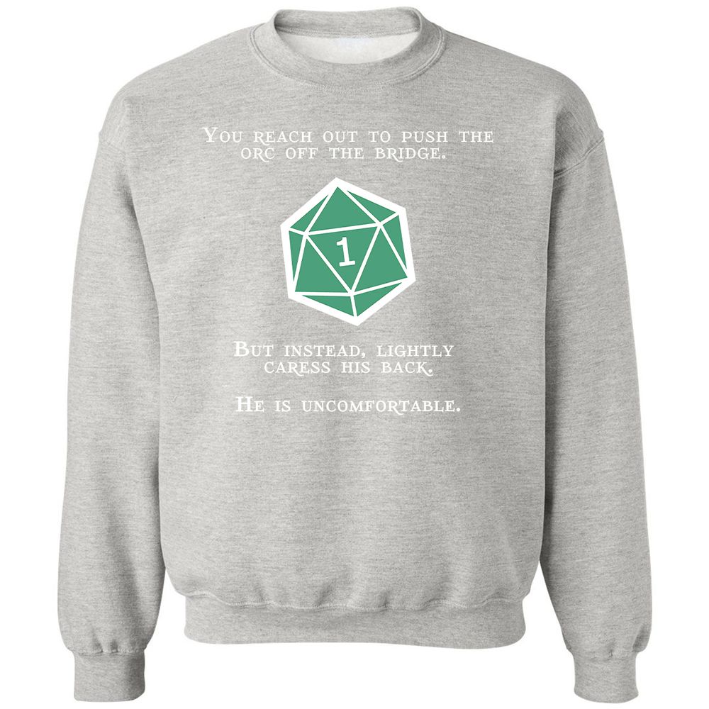 Classic Unisex Sweatshirt - NFFR185X - Ash - 8