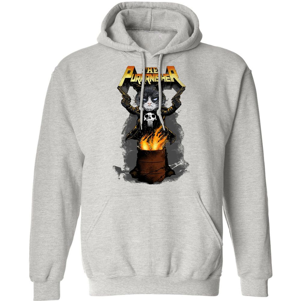 Classic Unisex Hoodie - SLVJ8CQ8 - Ash - 8