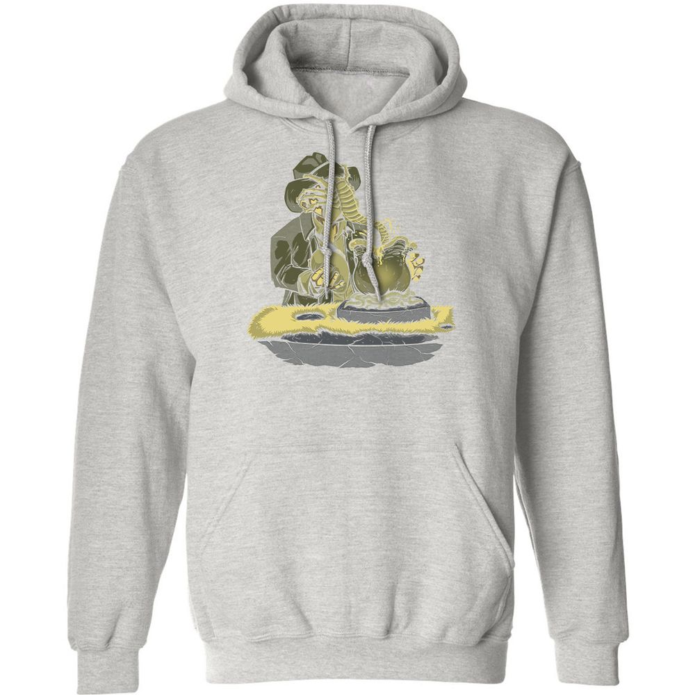 Classic Unisex Hoodie - HKJ1VJTM - Ash - 8