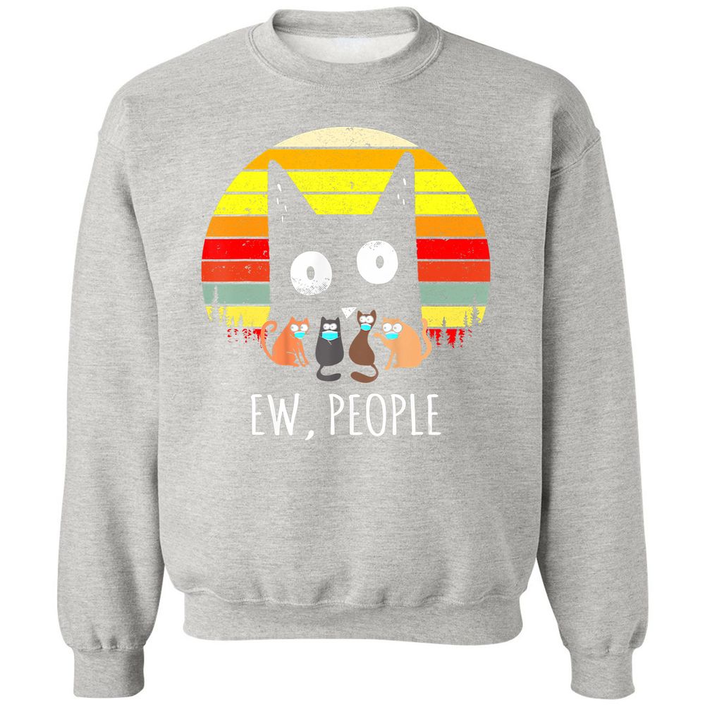 Classic Unisex Sweatshirt - A8LQE1ME - Ash - 8